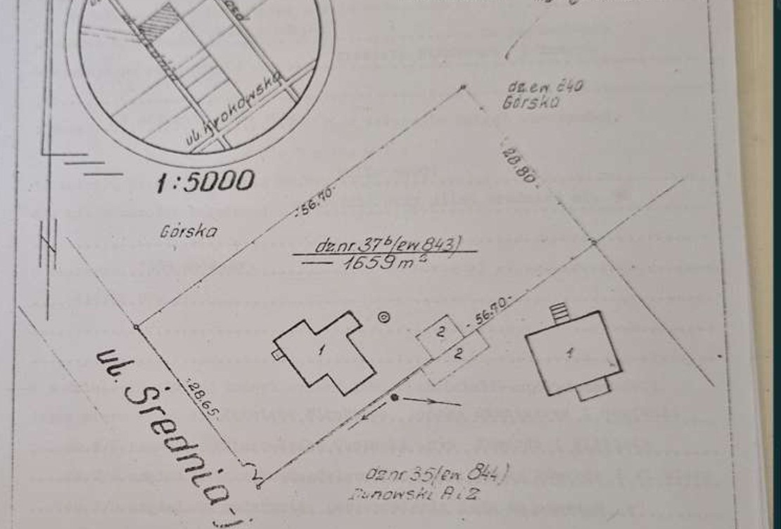 Działka budowlana 1659 m² Wołomin – świetna lokalizacja, potencjał inwestycyjny - Widok 2