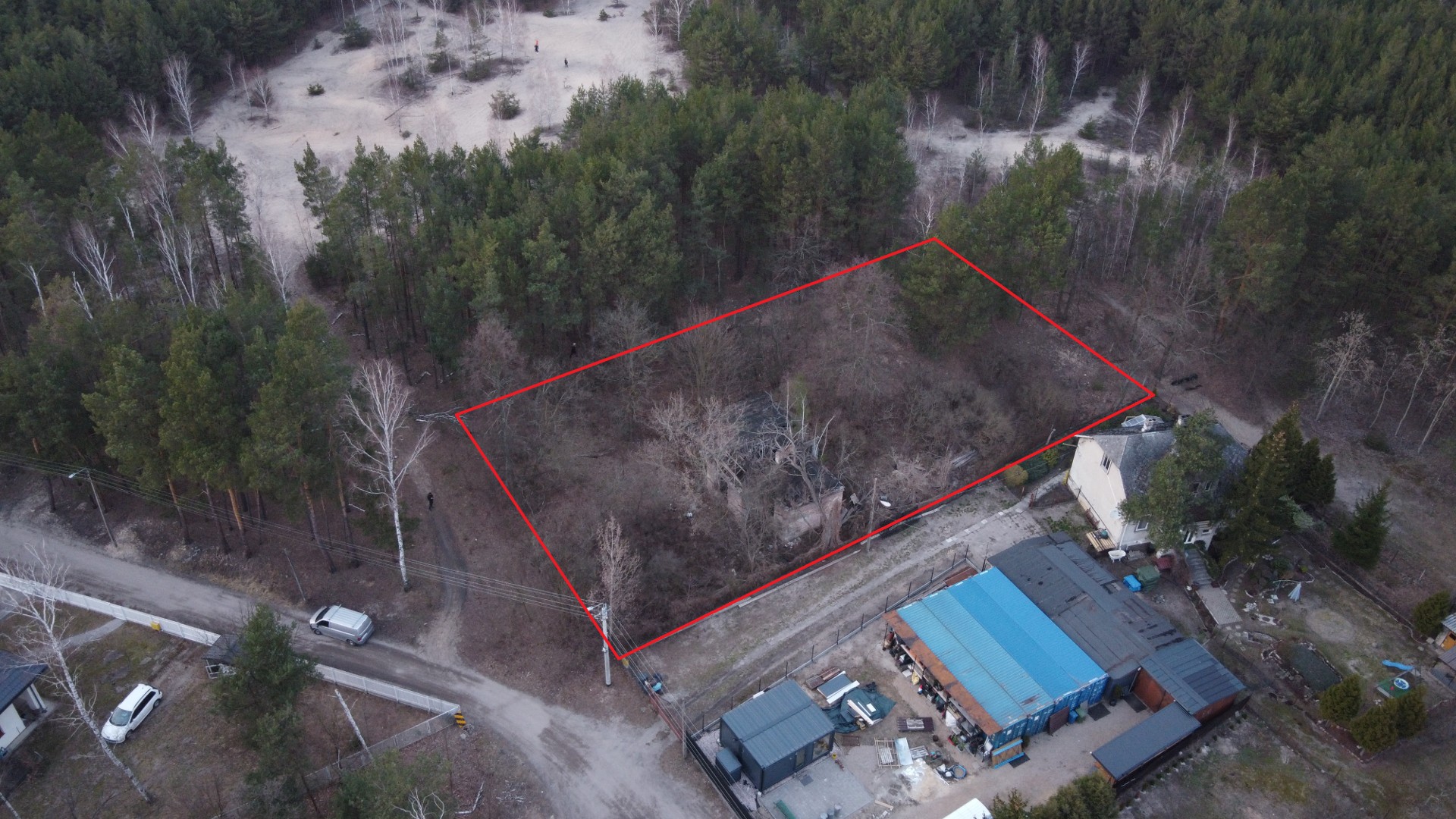 Działka budowlana 1659 m² Wołomin – świetna lokalizacja, potencjał inwestycyjny - Widok 3