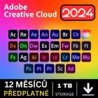 Subskrypcja Adobe Creative Cloud 2024 na 12 miesięcy dla systemów Windows/Mac