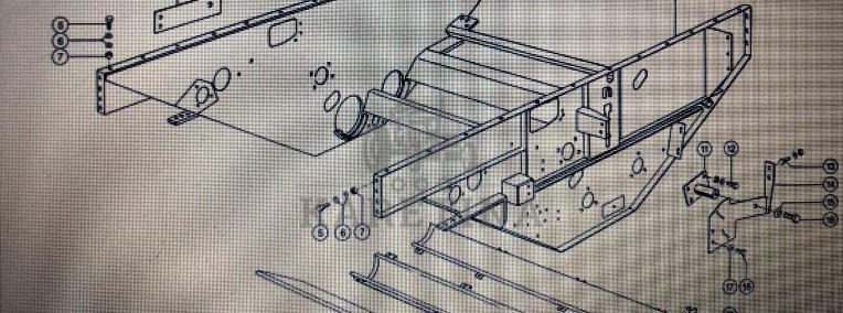 Osłona do Claas Mega 370-340 Nr kat. części 000 687 481 0 Nr kat. części 000 687 481 0-1