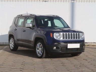 Jeep Renegade I , Salon Polska, Serwis ASO, GAZ, Klimatronic, Tempomat,-1