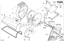 Claas Lexion 580 KOŁO PASOWE 0006294180 (Hp-kanał wciągający; dmuchawa odsysająca)