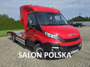 Iveco 35 Daily 35S18 3,0D Salon Polska, Autolaweta, Pneumatyka, Hak.Wciągarka-1