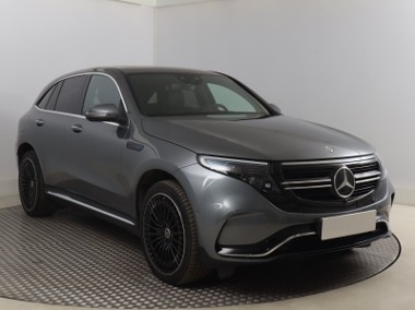 Mercedes-Benz EQC , SoH 98%, Salon Polska, Serwis ASO, Automat, Skóra, Navi,-1