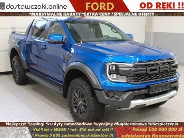 Ford Ranger III Ranger Raptor 3.0 292KM A10 4x4, ROK 2023 + ROLETA, różne kolory od ręki-1