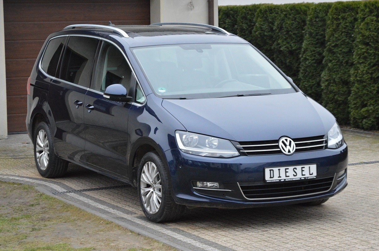 Volkswagen Sharan II 2.0tdi 170km Panorama Navi Skóry El. Drzwi