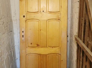 drzwi drewniane lewe-1