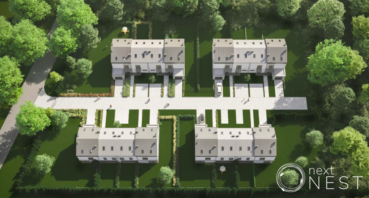 Środkowy segment z ogrodem | Baszkówka | 118,31 m² - Więcej