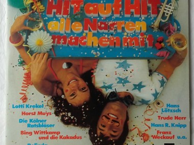 Hit auf Hit alle Narren machen mit, Niemiecka muzyka karnawałowa album 2 LP-1