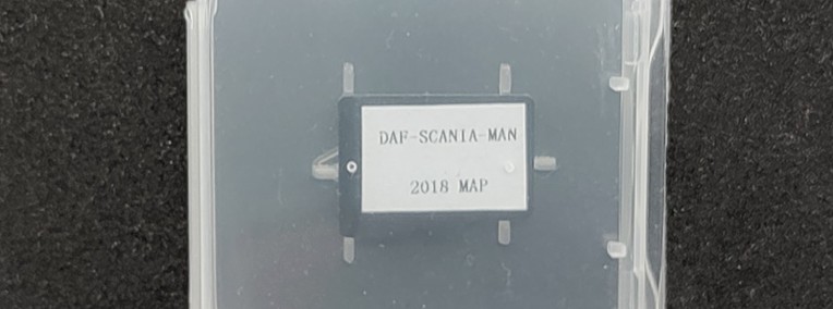 Karta microSD DAF-MAN-SCANIA Truck pełna EU-1