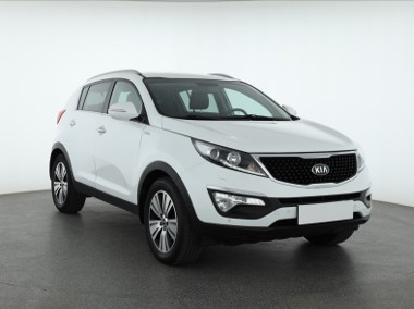 Kia Sportage III , Salon Polska, GAZ, Automat, Skóra, Navi, Klimatronic,-1