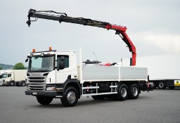 Scania P310 P 360 / 6 X 4 / SKRZYNIOWY + HDS / HMF 1730 K3 / RETARDER / ROTATOR /