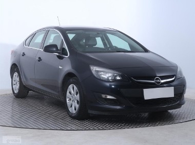 Opel Astra J , Salon Polska, Serwis ASO, GAZ, VAT 23%, Skóra, Klimatronic,-1