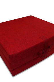 vidaXL Materac składany, trzysegmentowy, 190 x 70 x 9 cm, czerwony 241604-2