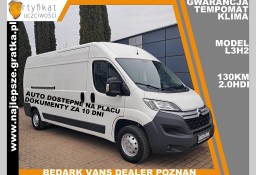 Citroen Jumper Gwarancja, L3H2, klima, tempomat