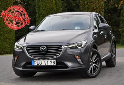 Mazda CX-3 104tys.km Skóry Exlusive Navi Kamera Radar ACC Xenon Ledy Bose