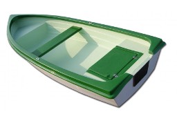 Łódka wiosłowa łódź wędkarska Aga 360 płaskodenna 4 osobowa