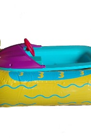Dmuchana łódka ponton elektryczny do wody dla dzieci łódeczka elektryczna-2