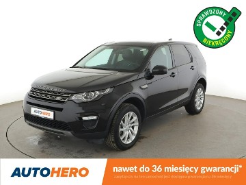 Land Rover Discovery Sport 2.0 Td4 Automat 4WD Panorama Tempomat Navi Grzana Skóra BiXenon Kame
