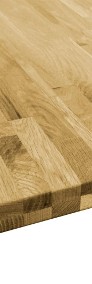 vidaXL Kwadratowy blat do stolika z drewna dębowego, 44 mm, 70 x 70 cm245998-4