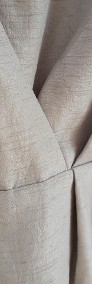 Nowa sukienka H&M 38 M 40 L srebrna szara dekolt plecy elegancka-4