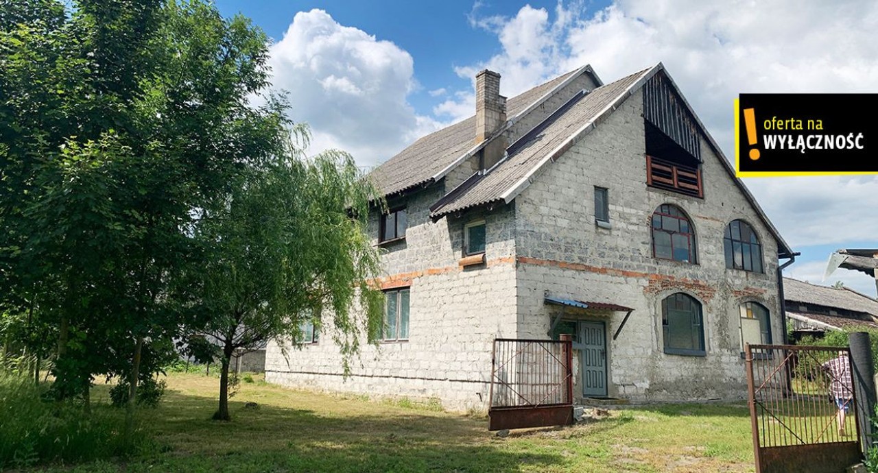 Dom piętrowy do własnej aranżacji -działka 4479 m² - Widok 3