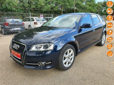 Audi A3 II (8P) FULL-Quattro-4x4-LED-S Line-NAVI-Grz.Fot-6Bieg-SuperStan-Serwis-OKAZ-1