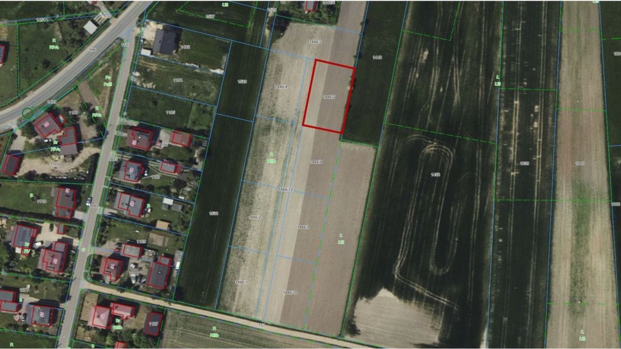 Działka budowlana Babienica 875 m² - Widok 3