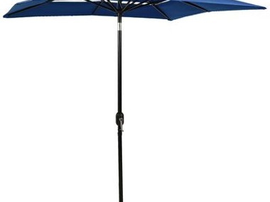 vidaXL 3-poziomowy parasol na aluminiowym słupku, niebieski, 2x2 m-1