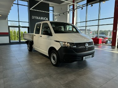 Volkswagen Transporter Doka 2.0TDI 110KM M5 2020 r., L2 3.400, 6os, salon PL, I wł., f-a VA-1