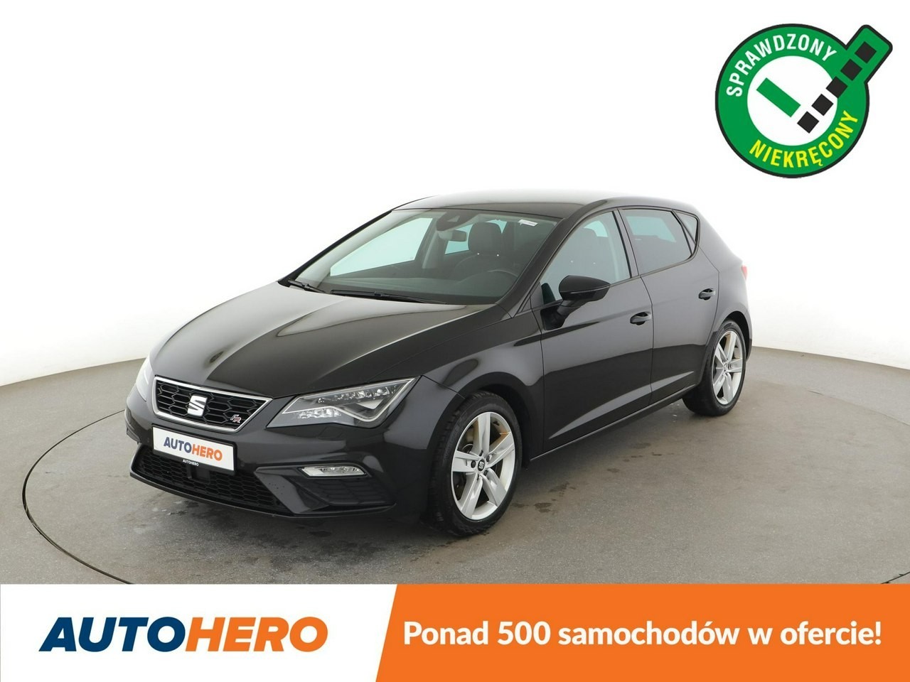 SEAT Leon III full LED półskóra navi klima auto grzane fotele czujniki parkowania