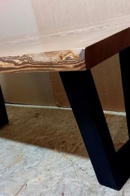 stolik kawowy 120cm drewna stół ława drewniana loft R03-2