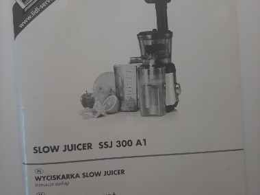 Wyciskarka do soków slow juicer Silver Crest SSJ 300 A1-2