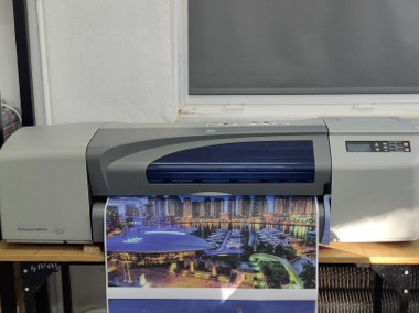 PLOTER HP DesignJet 500 PLUS 24" drukarka wielkoformatowa A0, cad, PO SERWISIE-1