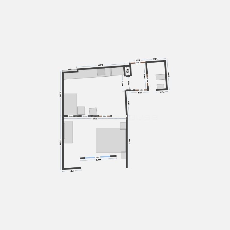 Mieszkanie na sprzedaż, 31 m², 2 pokoje Wrocław Krzyki - Widok 6