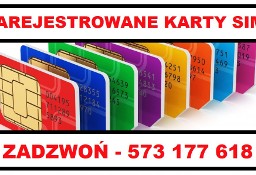 Telefoniczne karty do komórki zarejestrowane karty SIM prepaid startery