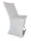 Elastyczne Pokrowce na krzesła IKEA HENDI Rozkładane Białe