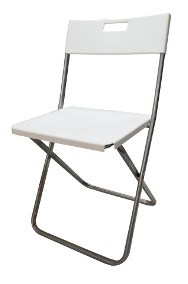 Elastyczne Pokrowce na krzesła IKEA HENDI Rozkładane Białe-2