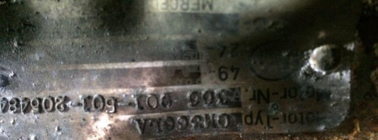 Silnik Mercedes OM366 la cześci-1