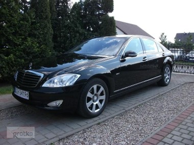 Mercedes-Benz Klasa S W221 320 Zarejestrowany, Udokumentowany przebieg. Faktura VAT 23%-1