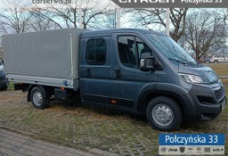 Citroen Jumper L4 2.2 BlueHDI 140KM S&amp;S| Podwójna kabina | Skrzynia z plandeką