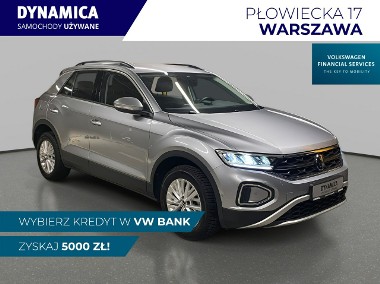 Volkswagen T-Roc VAT 23% Life 1.0TSI 110KM M6 2024 r., salon PL, I właściciel, V-1