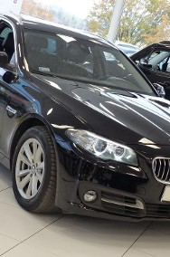 BMW SERIA 5 520 2.0D 190KM Skórzana tapicerka Nawigacja LEDY F11 lift-2