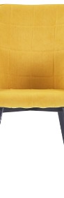 vidaXL Krzesła stołowe, 2 szt., żółte, aksamitne287823-3