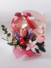 Flowerbox box z kwiatami prezent dzień matki rękodzieło dekoracja NOWOŚĆ!!!