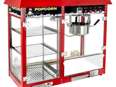 Maszyna do popcornu z witryną grzewczą 1700W-1