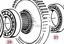 Fendt Favorit 514 Cylinder CZĘŚCI 514100320100