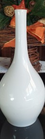 KPM Berlin elegancki wazon w kształcie butelki z mocno wydłużoną szyją  -4