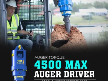 Wiertnica hydrauliczna Auger Torque - 4500MAX-1