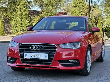 Audi A3 III (8V) 8V 2013r 2.0 TDI 150KM Navi Tempomat Manual Klimatronic Zarejestrowa-1